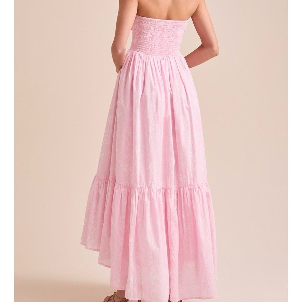NEW Altar’d State Pink Floral Maxi Dress Size Large NWT - Picture 4 of 8